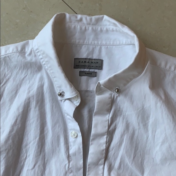Zara white shirt - Picture 2 of 4